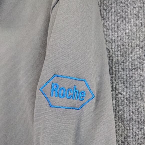 Under Armour Roche Quarter Zip Jacket Mens XL Long Sleeve Gray Loose Polyester - Picture 10 of 16